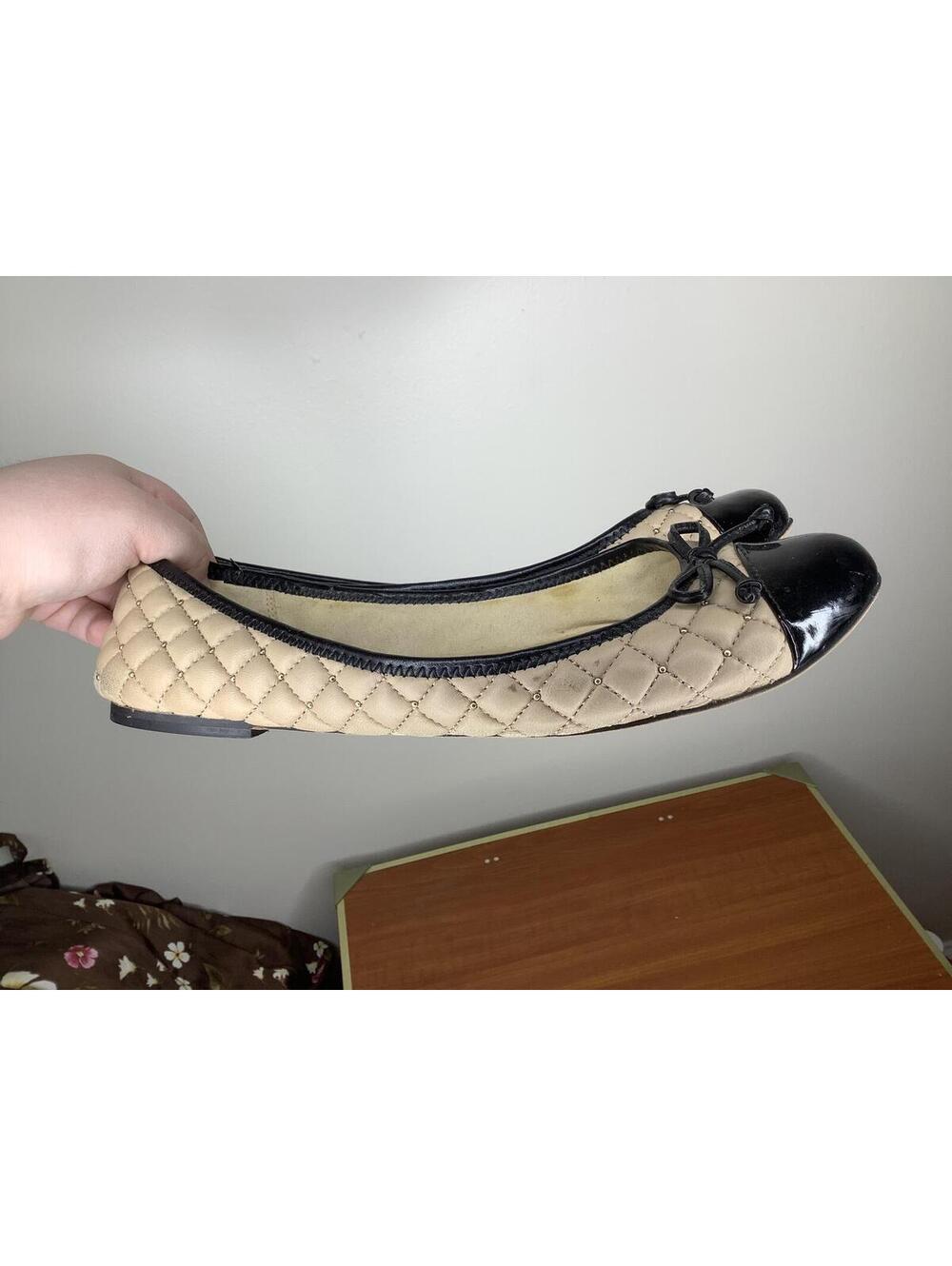 < Sam Edelman Blake Quilted Ballet Flats Size 9.5 > - Picture 4 of 7